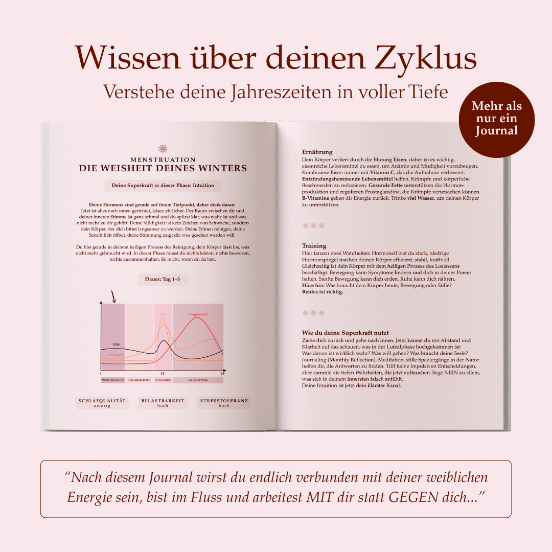 Sacred Ritual • Dein Daily Zyklus Journal
