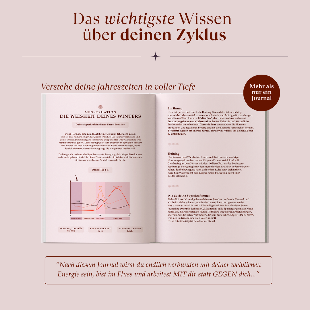 Sacred Ritual • Dein Daily Zyklus Journal