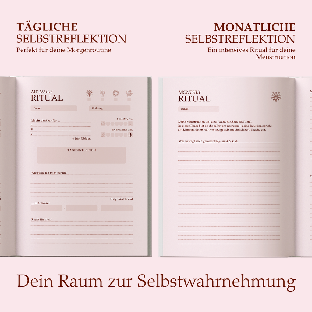 Sacred Ritual • Dein Daily Zyklus Journal